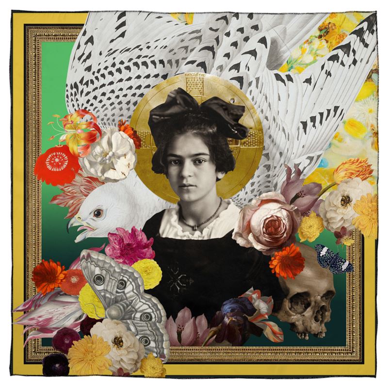 Young Frida Silk Scarf