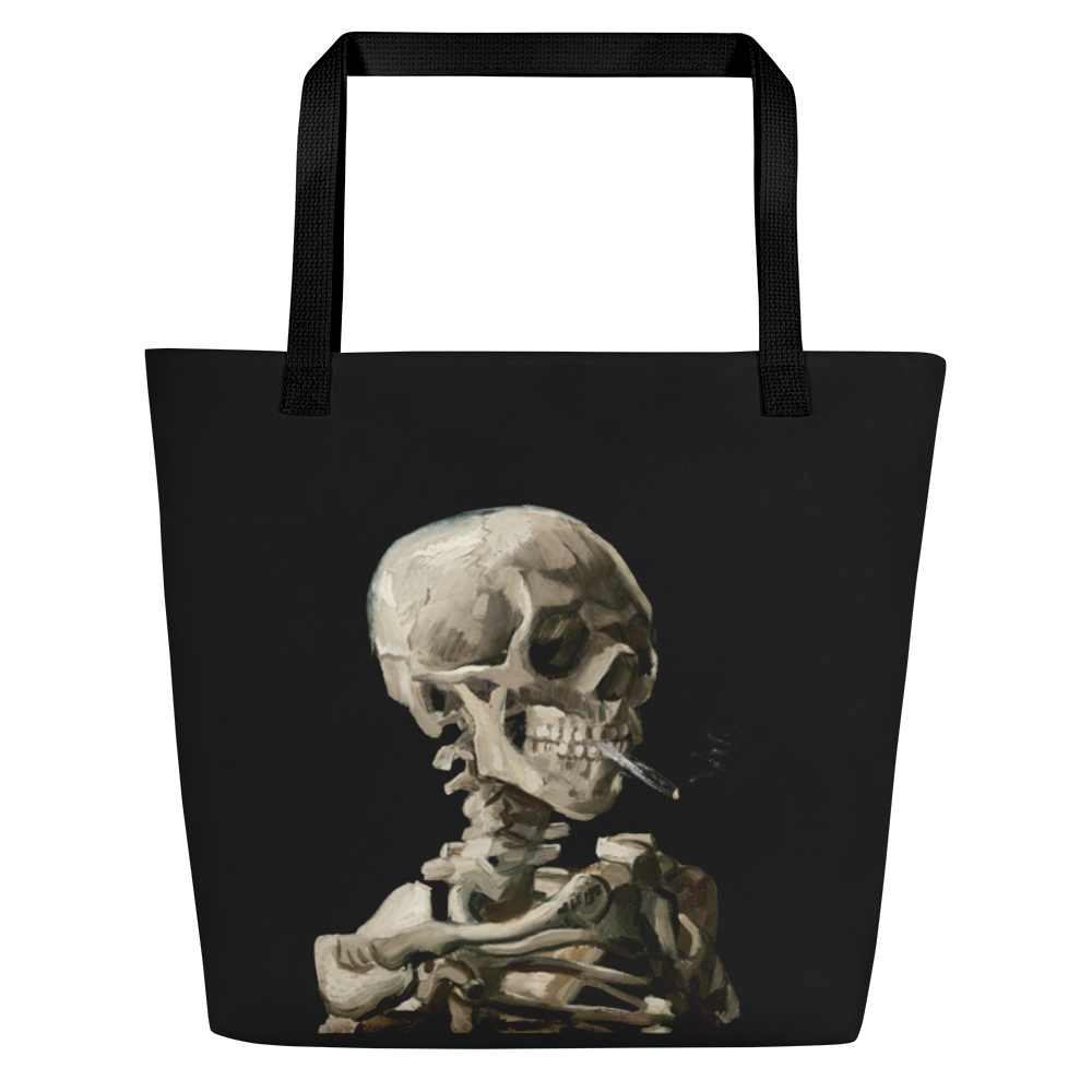 Van Gogh's Skeleton Tote