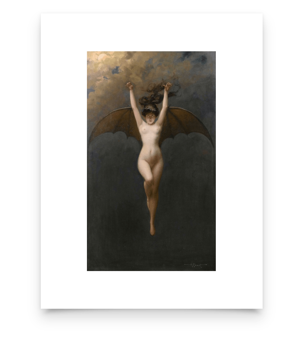 The Bat Woman, Hahnemühle Print