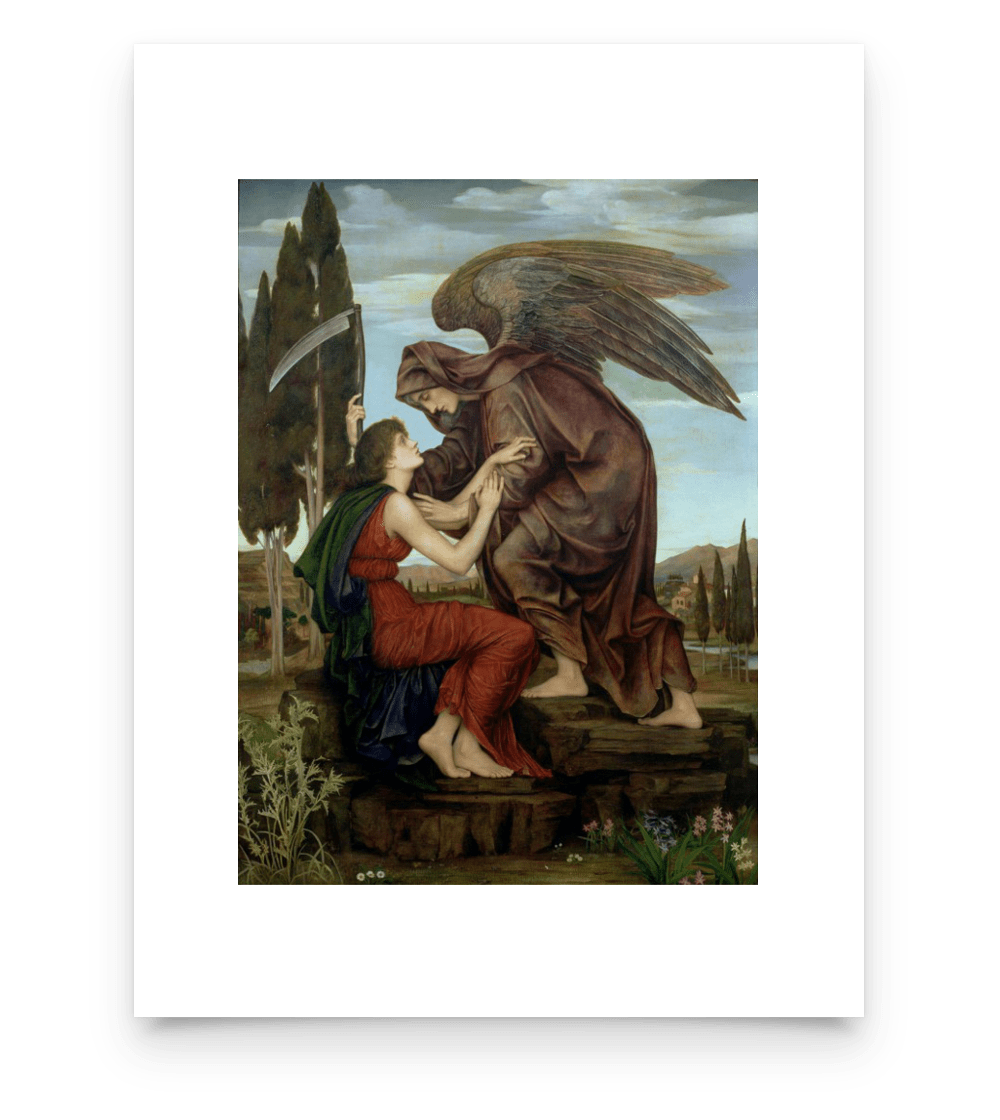 The Angel of Death, Print