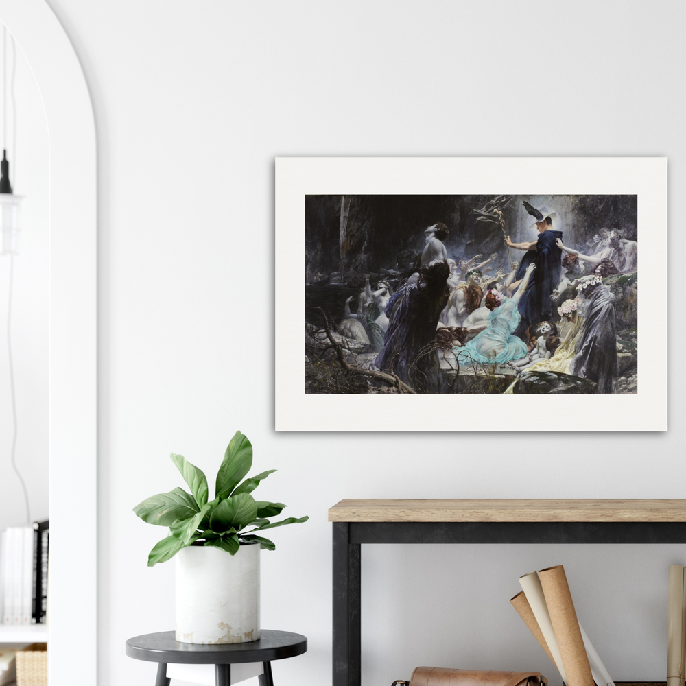 Souls on the banks of the Archeron, Hahnemühle Print
