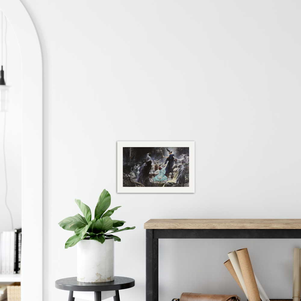 Souls on the banks of the Archeron, Hahnemühle Print