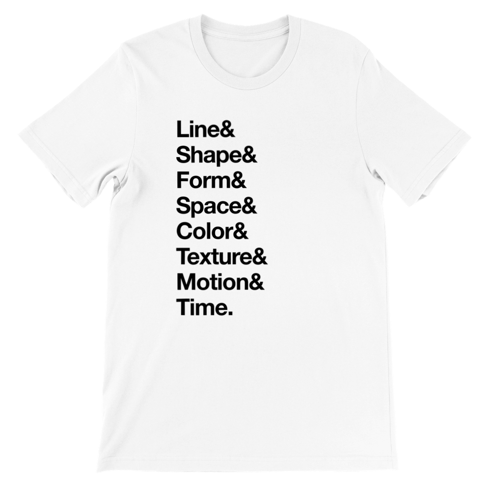 Elements of Art T-shirt