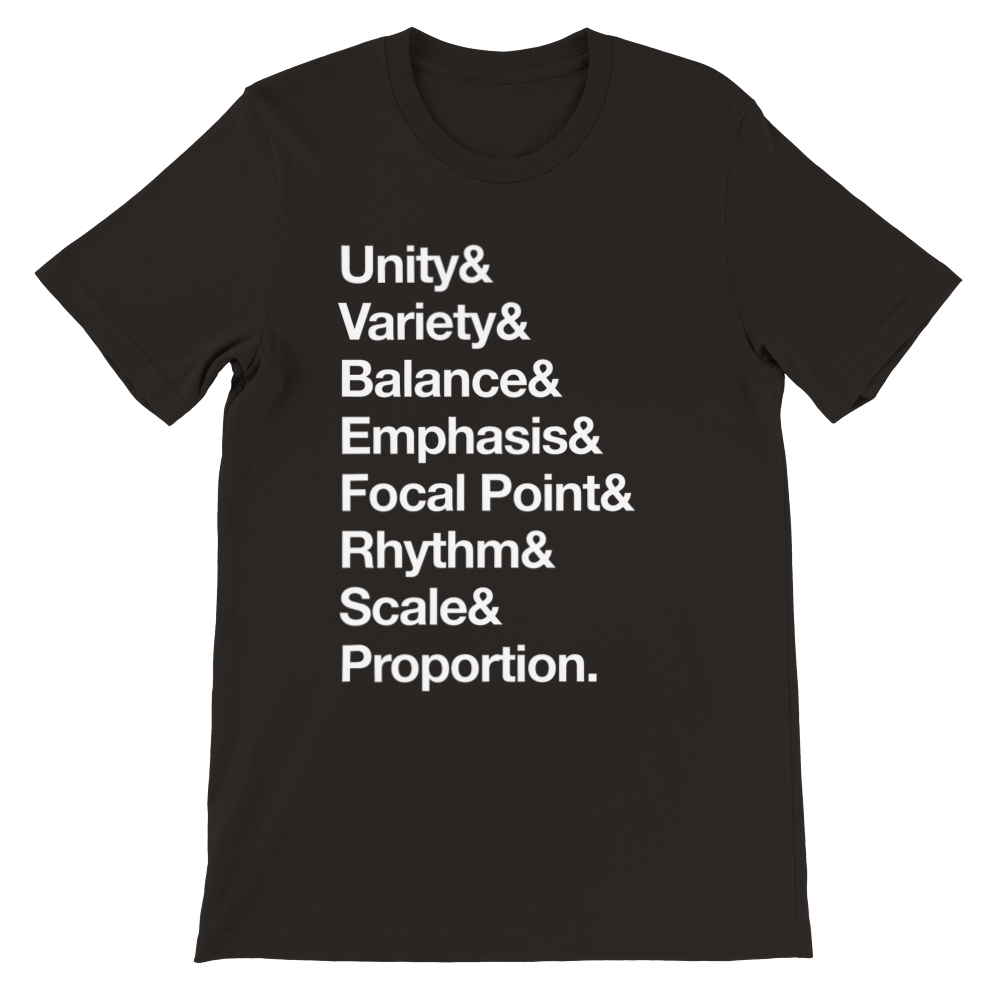 Principles of Design T-shirt