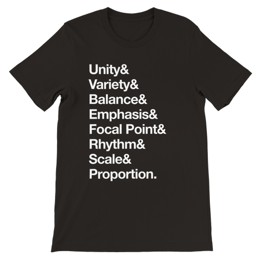 Principles of Design T-shirt