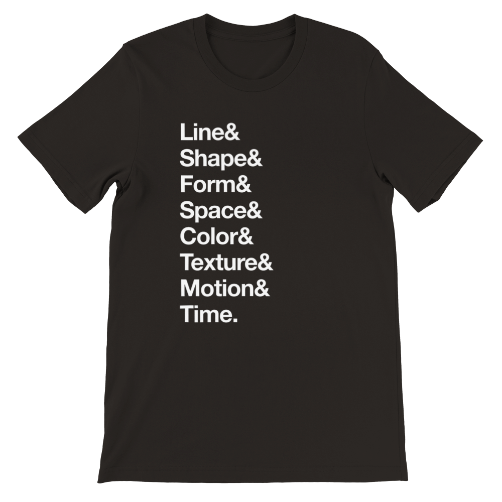 Elements of Art T-shirt